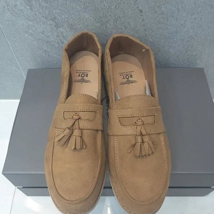 [BUNJANG] Boy London Suede Loafers / 보이런던 로퍼