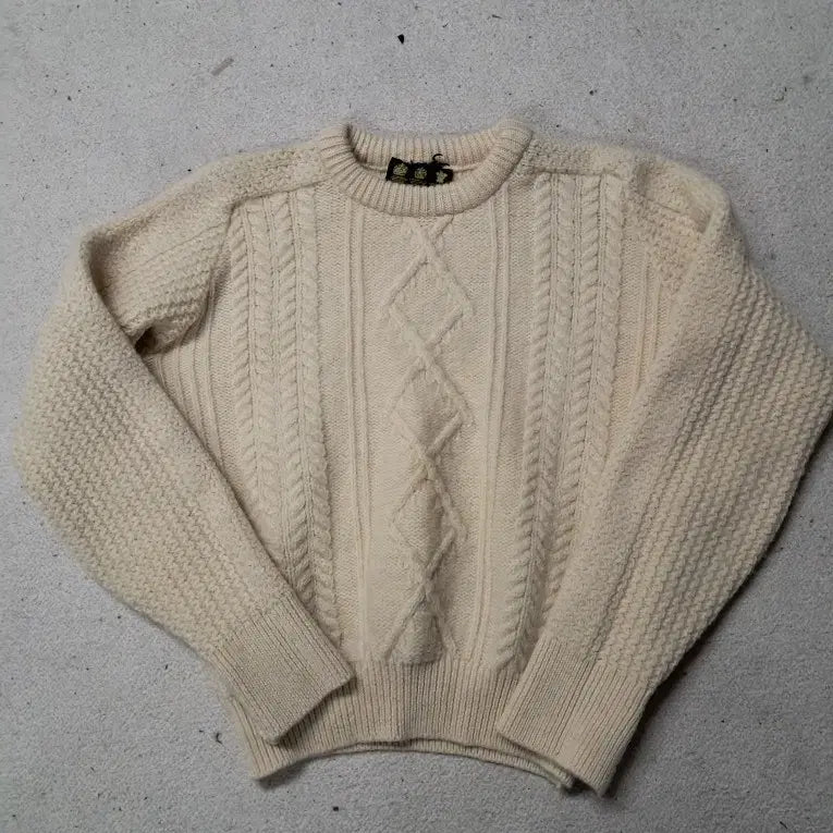[BUNJANG] Barbour Wool Cable Knit Sweater / 바버울니트