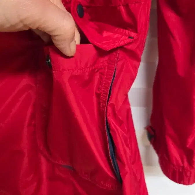 [BUNJANG] Zishen Red Windbreaker Jacket / zishen 레드여성 바람막이 자켓