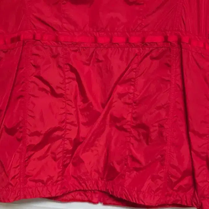 [BUNJANG] Zishen Red Windbreaker Jacket / zishen 레드여성 바람막이 자켓