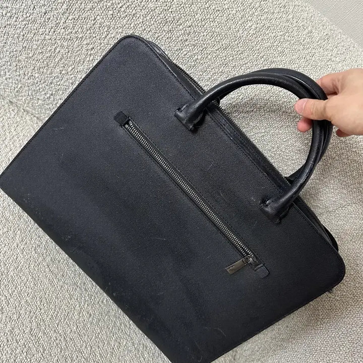 [BUNJANG] Samsonite Black Zipper Briefcase / 샘소나이트 블랙 서류 가방 팝니다