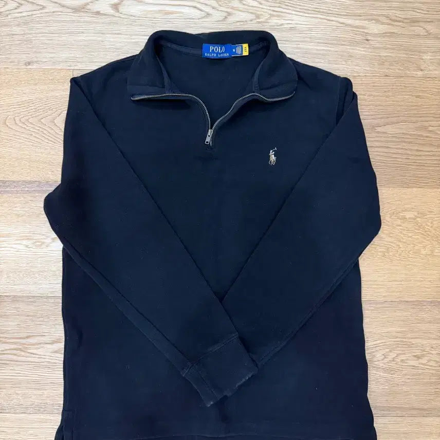 [BUNJANG] Polo Half-Zip Knit Sweater / 폴로 반집업 니트