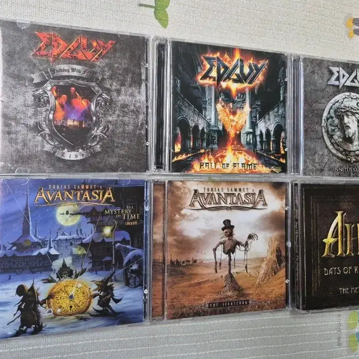 [BUNJANG] Avantasia Edguy Bundle Set CDs / Avantasia / Edguy 아반타시아 에드가이 밴드 CD 음반 일괄