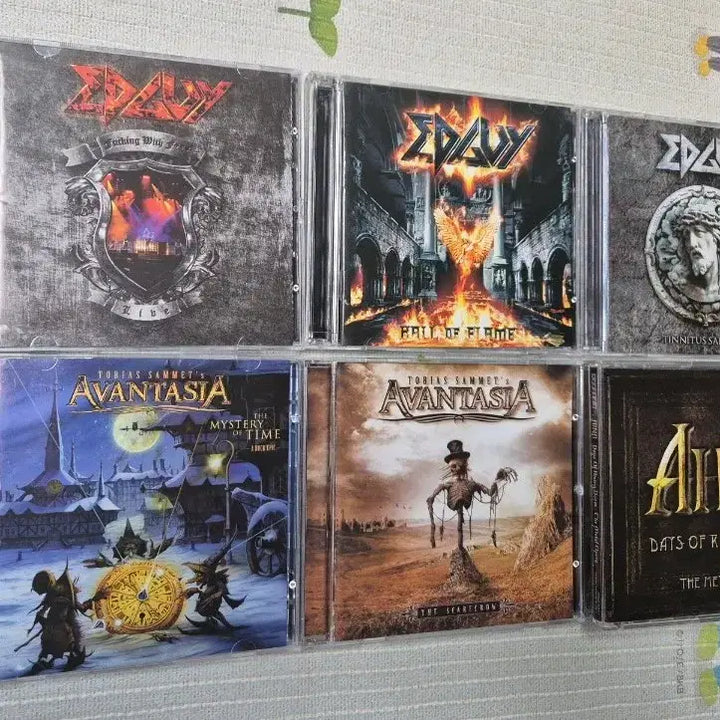 [BUNJANG] Avantasia Edguy Bundle Set CDs / Avantasia / Edguy 아반타시아 에드가이 밴드 CD 음반 일괄