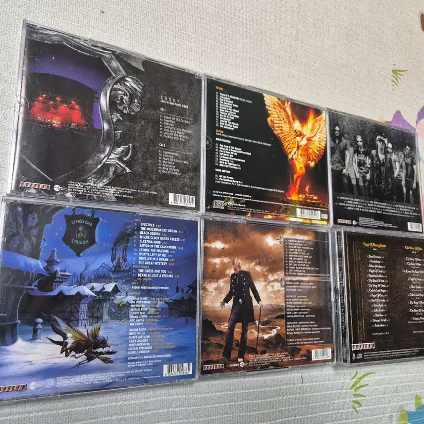 [BUNJANG] Avantasia Edguy Bundle Set CDs / Avantasia / Edguy 아반타시아 에드가이 밴드 CD 음반 일괄