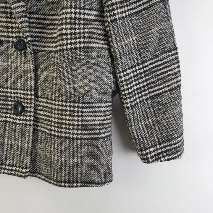 [BUNJANG] XINGXINYIJANG Women's Checkered Wool Jacket / XINGXINYIJANG 여성M 체크 모직 자켓 M0929