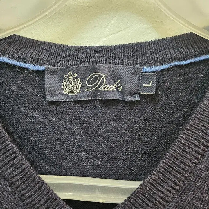 [BUNJANG] DARKS Wool Knit Vest Men L / DARKS 유럽수입 니트 조끼 남 L J3376