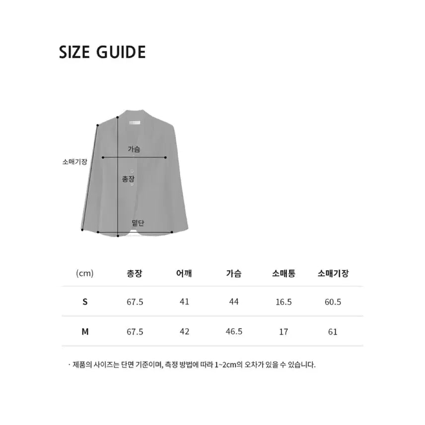 [BUNJANG] Otteu 3-Button Black Blazer Jacket / 오떼뜨 3버튼 블레이저 블랙 자켓 정장