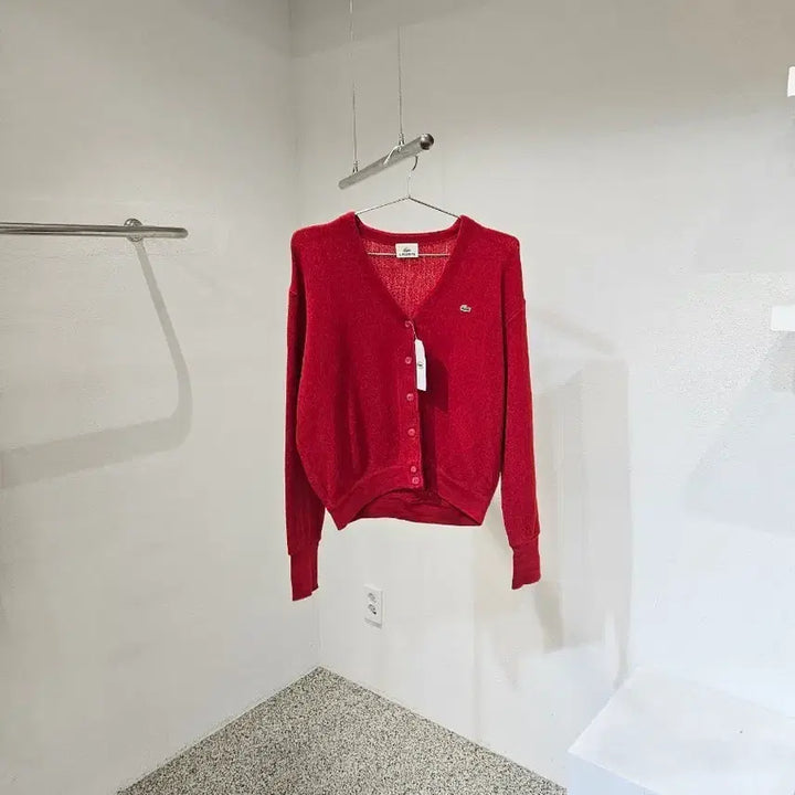 [BUNJANG] Lacoste Wool Knit Cardigan / 라코스테 울 니트 가디건