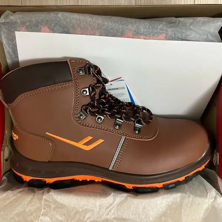 [BUNJANG] Prospecs PS-602-1 Safety Boots / 프로스펙스 안전화 PS-602-1 브라운 270mm 새상품