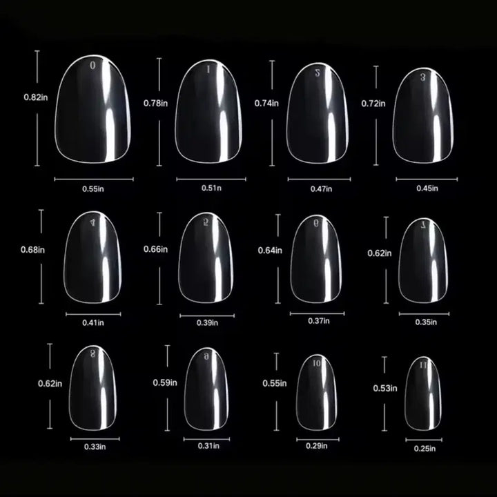 [BUNJANG] Striped Nail Tips / 스트라이프 네일팁