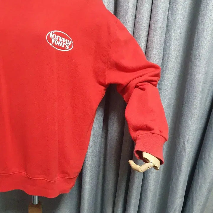 [BUNJANG] Charm's Red Sweatshirt / 참스 레드 맨투맨