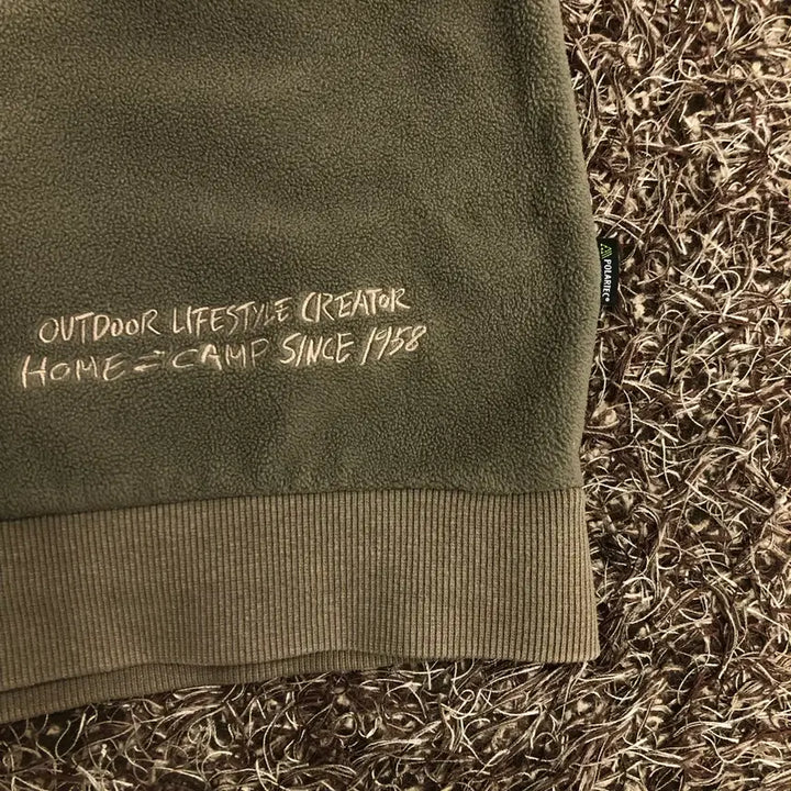 [BUNJANG] Snowpeak Fleece Pullover Sweatshirt / 95 스노우피크 플리스 풀오버 맨투맨