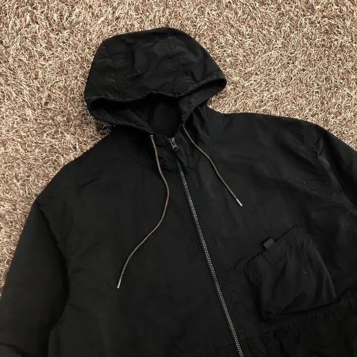 [BUNJANG] Espionage Nylon Two-Way Windbreaker Jacket / XL 에스피오나지 나일론 투웨이 바람막이 자켓