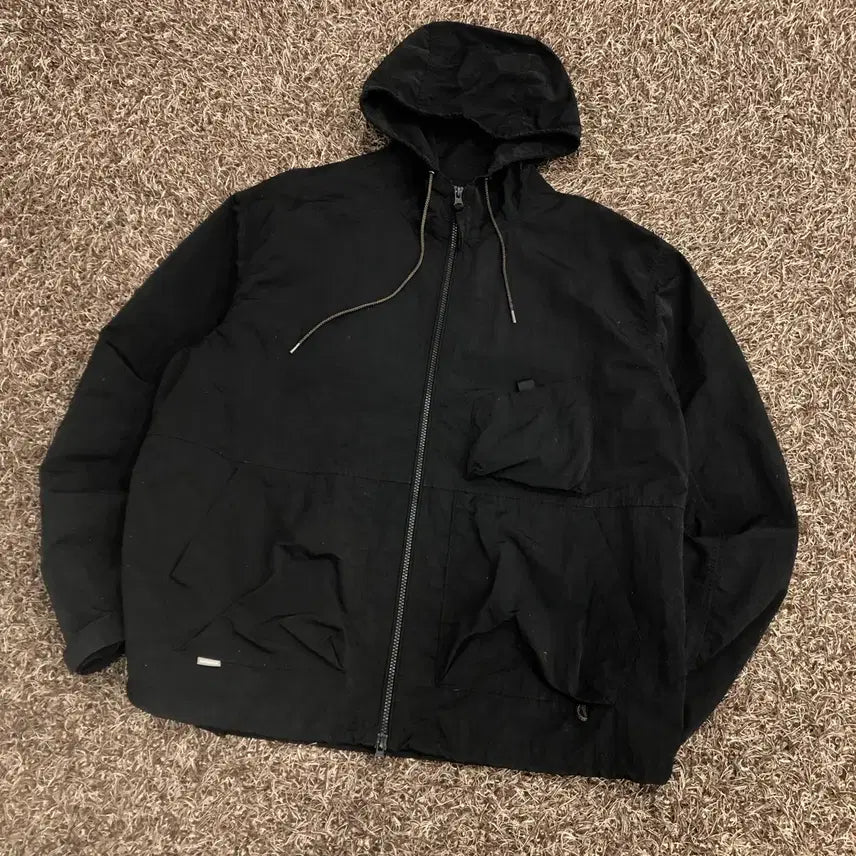 [BUNJANG] Espionage Nylon Two-Way Windbreaker Jacket / XL 에스피오나지 나일론 투웨이 바람막이 자켓