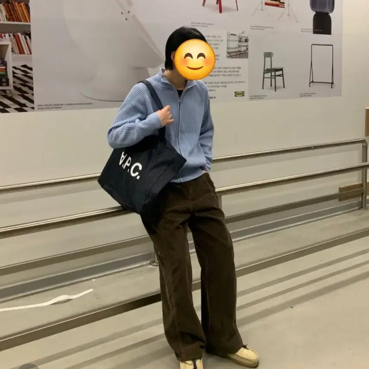 [BUNJANG] APC Daniela Shopping Tote Bag / 아페쎄 APC 다니엘라 쇼핑백 토트백 에코백 가방 새제품