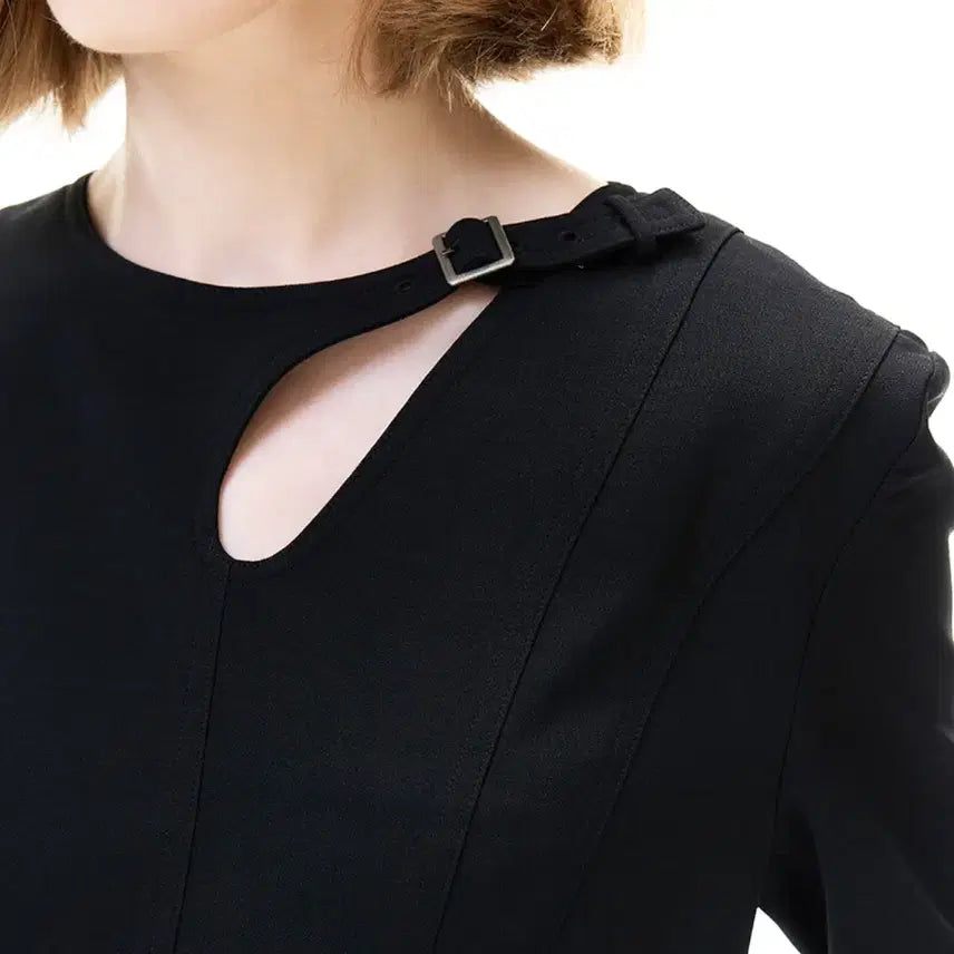 [BUNJANG] HAE BY HAEKIM Cutout Volume Dress / 해바이해킴(HAE BY HAEKIM) 컷아웃 볼륨원피스 55