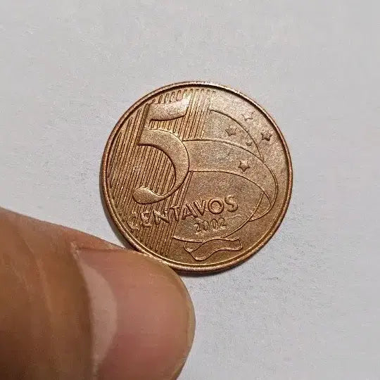 [BUNJANG] Brazil 2002 5 Centavos Coin / 브라질 2002년 5센타보스 동전(외국주화)11