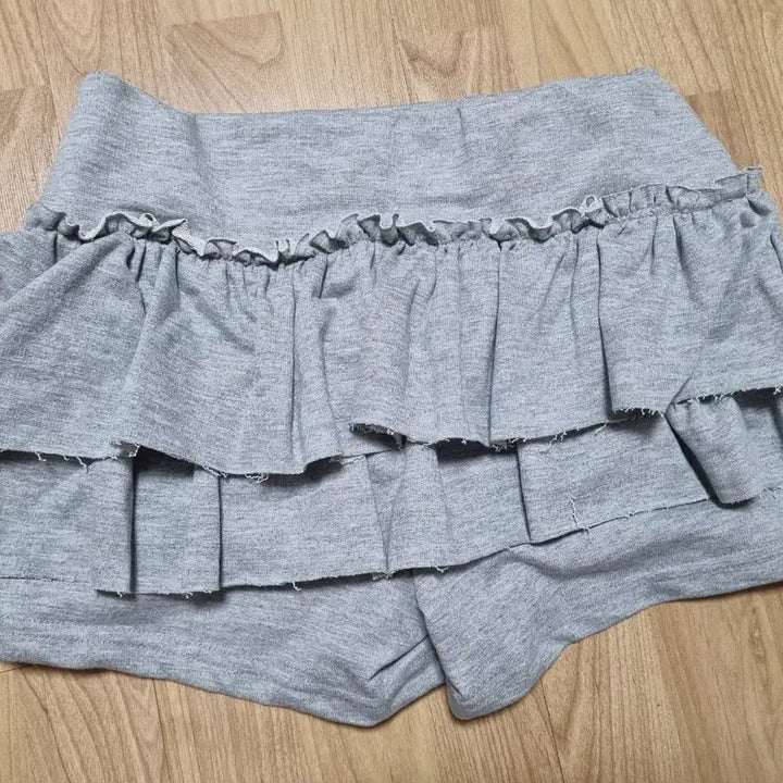 [BUNJANG] Black Up Flared Skirt Skort / 블랙업 캉캉스커트 치마바지