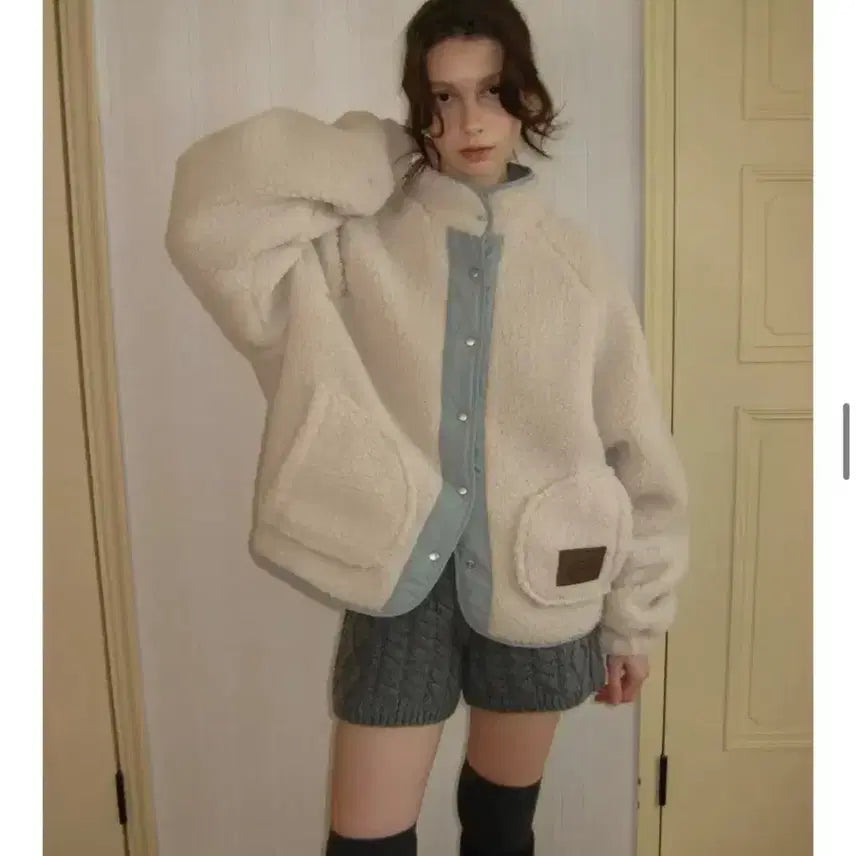 [BUNJANG] Somewherebuttter Fleece Jacket Women's Outerwear / 썸웨어버터 플리스 자켓 여성 아우터 썸웨어버터 점퍼 플리스 점퍼