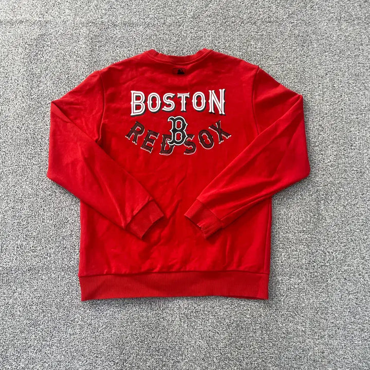 [BUNJANG] MLB Boston Red Sox Sweatshirt / 95 엠엘비 보스턴 레드삭스 맨투맨 0227S