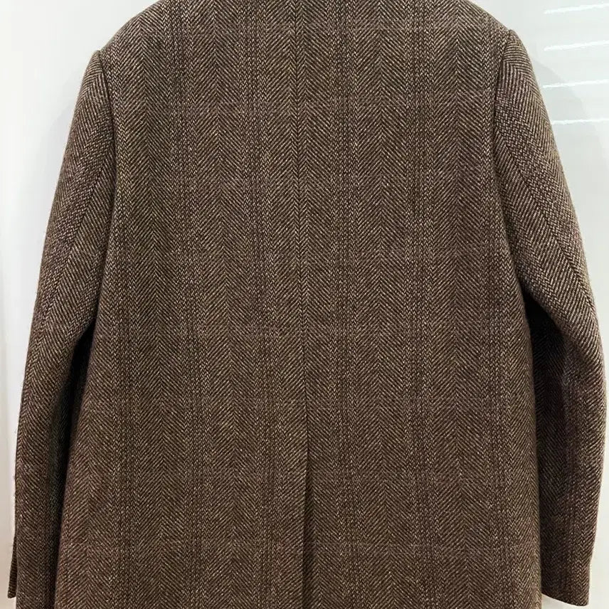 [BUNJANG] VOV Wool Blend Jacket - Brown - Size 55 / (무배)보브 VOV 울 블랜드 자켓 55 브라운