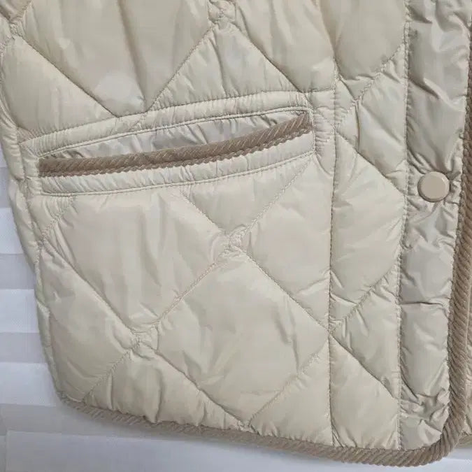 [BUNJANG] Topten Ivory Quilted Reversible Jacket / 탑텐 아이보리 퀼팅 누빔 양면자켓