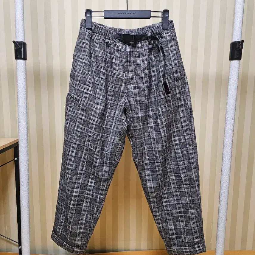 [BUNJANG] Gramicci Wool Blend Checkered Trousers / 그라미치 팬츠 울 S