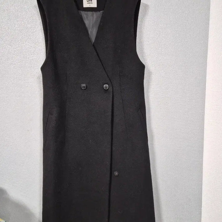 [BUNJANG] Jason Wu Double-Button Wool Long Vest (Size 66) / 제이슨우 더블버튼 모직 롱조끼 66