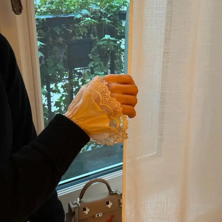 [BUNJANG] 11am BL 107 Beige Blouse / 11am 제작블라우스 (11am bl 107)