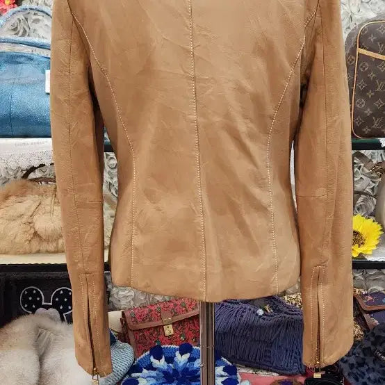 [BUNJANG] GRENCH Lambskin Leather Jacket (Size 55) / GRENCH 양가죽 자켓 (55)