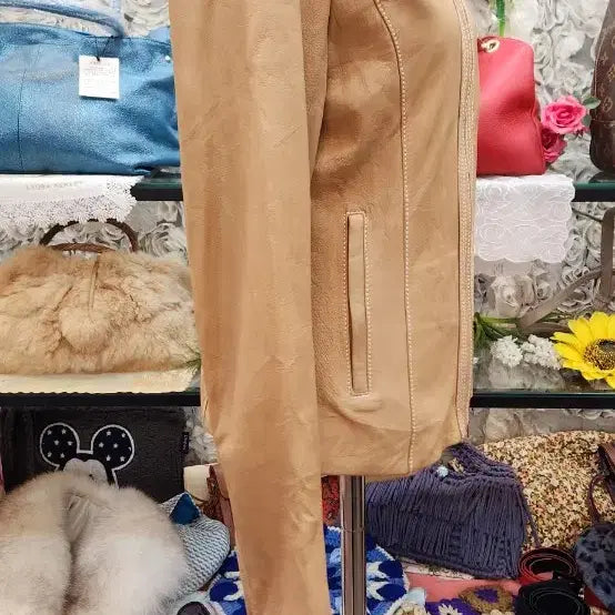 [BUNJANG] GRENCH Lambskin Leather Jacket (Size 55) / GRENCH 양가죽 자켓 (55)