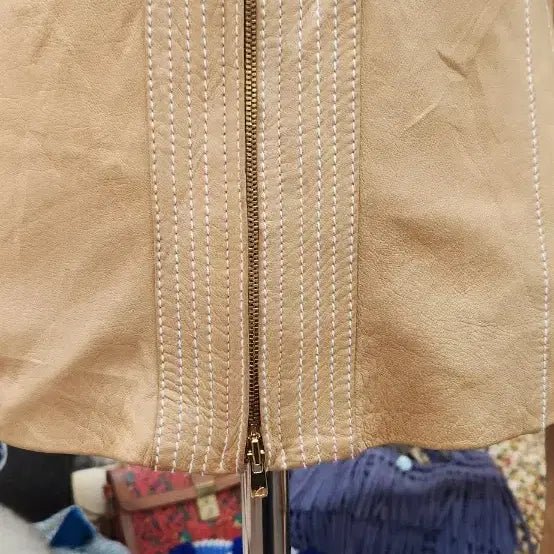 [BUNJANG] GRENCH Lambskin Leather Jacket (Size 55) / GRENCH 양가죽 자켓 (55)