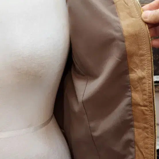 [BUNJANG] GRENCH Lambskin Leather Jacket (Size 55) / GRENCH 양가죽 자켓 (55)