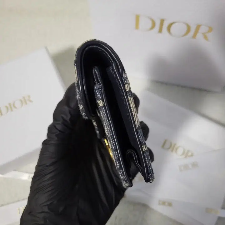 [BUNJANG] Dior Saddle Oblique Card Wallet / [새상품급/풀구성] 디올 오블리크 새들 카드지갑