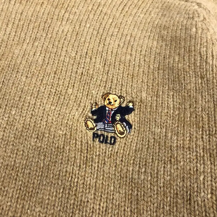 [BUNJANG] Polo Ralph Lauren Wool Bear Knit Sweater / M 폴로 랄프로렌 울 베어 니트