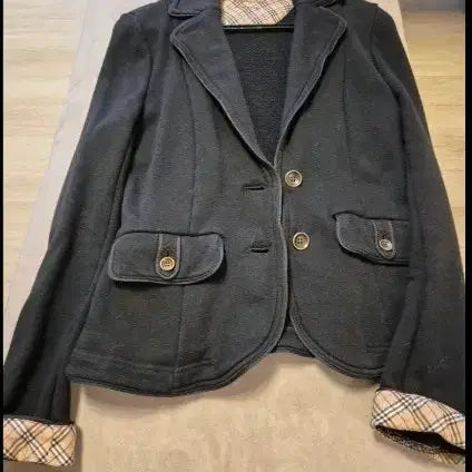 [BUNJANG] Burberry Black Jacket / 정품 버버리 블랙 자켓 여성용