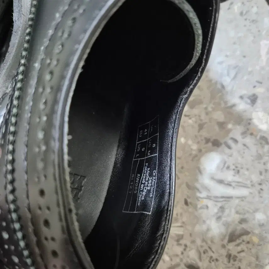 [BUNJANG] Dr. Martens 3989 Wingtip Black US 8 / 닥터마틴 3989윙팁 블랙 us8 255-260