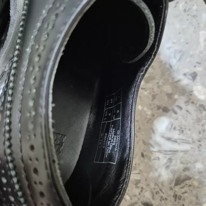[BUNJANG] Dr. Martens 3989 Wingtip Black US 8 / 닥터마틴 3989윙팁 블랙 us8 255-260