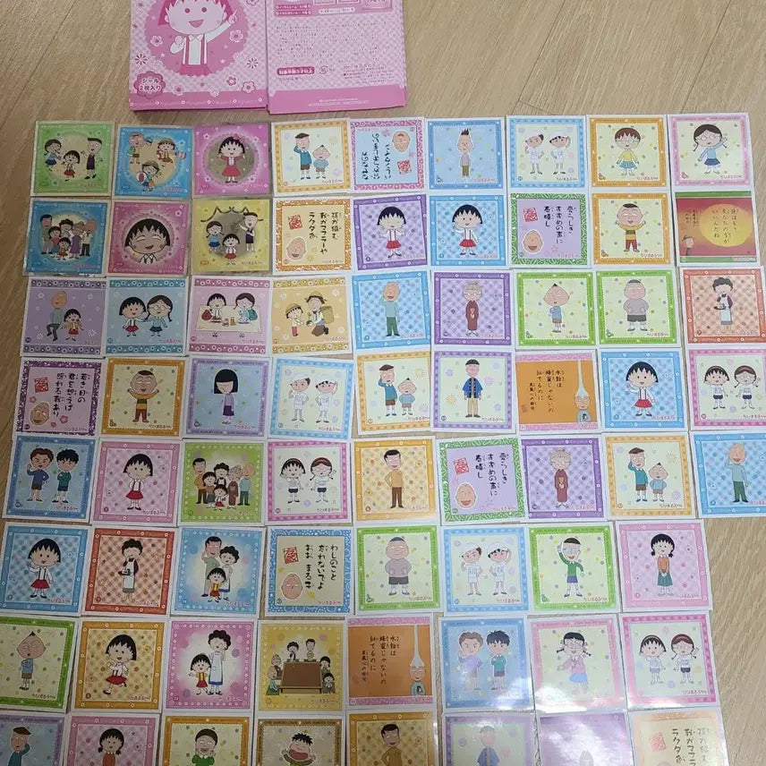 [BUNJANG] Maruko Classic Seal Sticker Set / 마루코는 아홉살 고전 씰 스티커