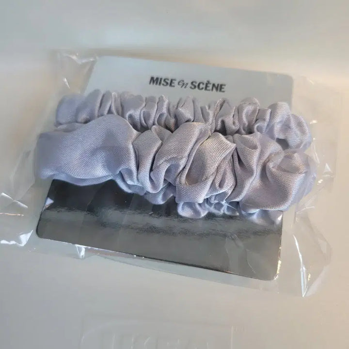 [BUNJANG] Mise en Scène Silk Scrunchie Set / 미쟝센 실크 곱창 머리끈 스크런치  2개 세트