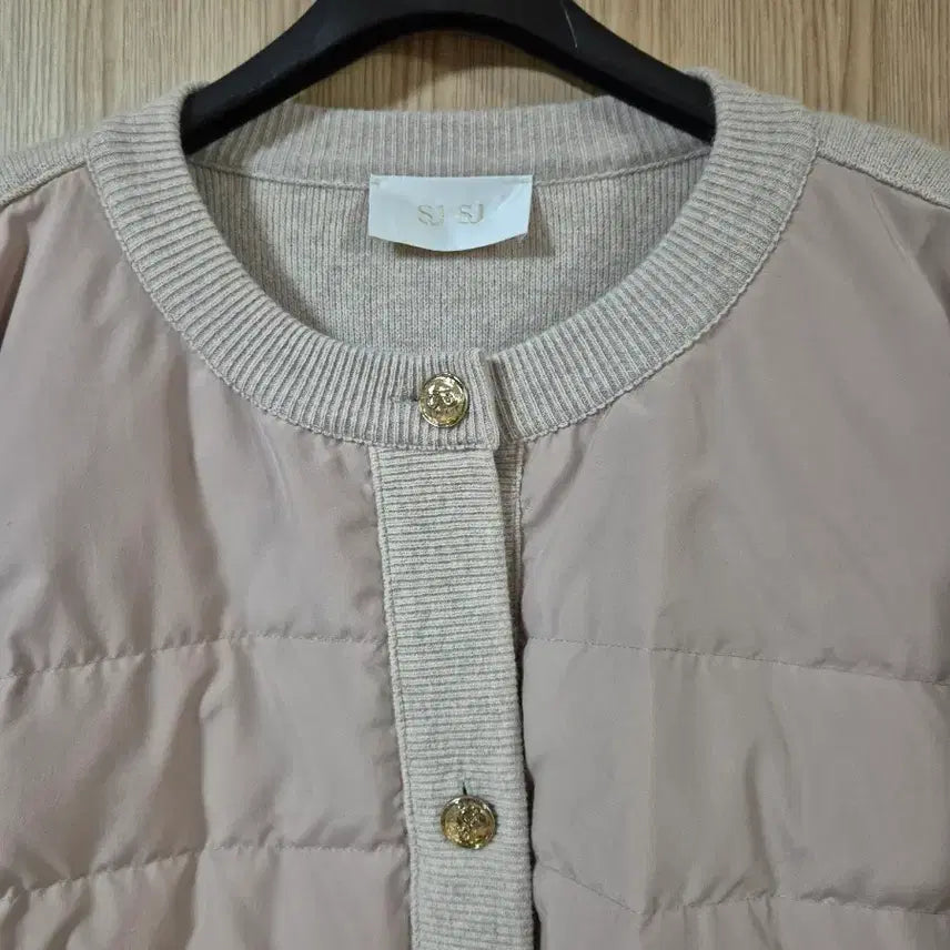 [BUNJANG] SJSJ Goose Down Knit Jacket / 한섬 sjsj 구스 니트자켓55~66