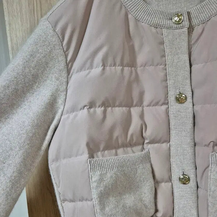 [BUNJANG] SJSJ Goose Down Knit Jacket / 한섬 sjsj 구스 니트자켓55~66