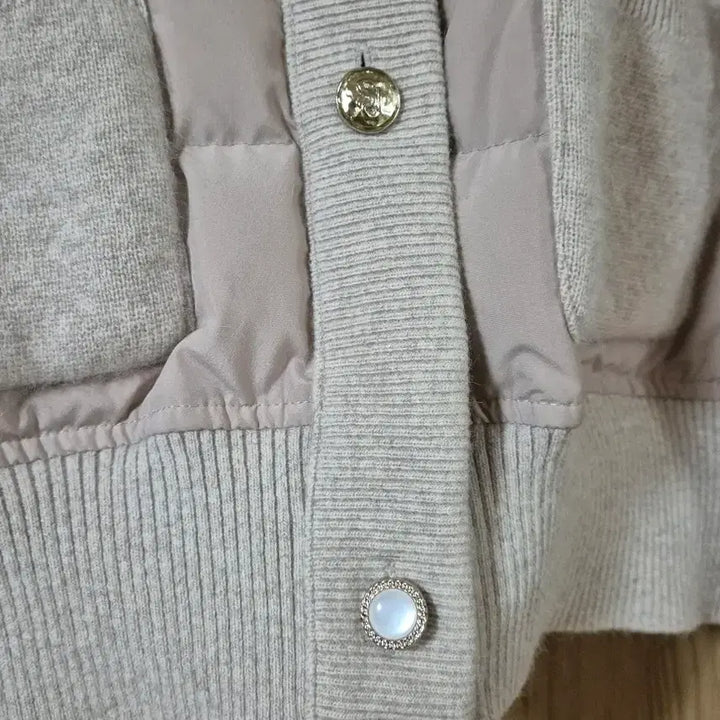 [BUNJANG] SJSJ Goose Down Knit Jacket / 한섬 sjsj 구스 니트자켓55~66