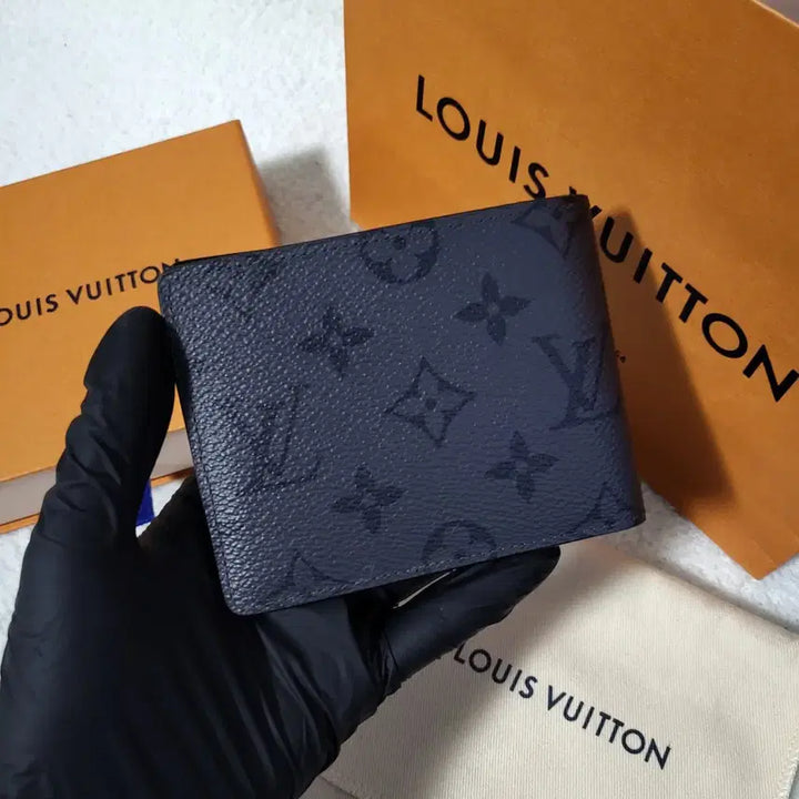 [BUNJANG] Louis Vuitton Eclipse Reverse Slender Wallet / [풀구성] 루이비통 이클립스 리버스 슬렌더 반지갑