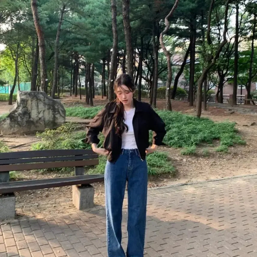 [BUNJANG] Revoir Eto Denim Pants (Long XS) / revoir 르브아 에토 데님팬츠 진청 (롱 XS)