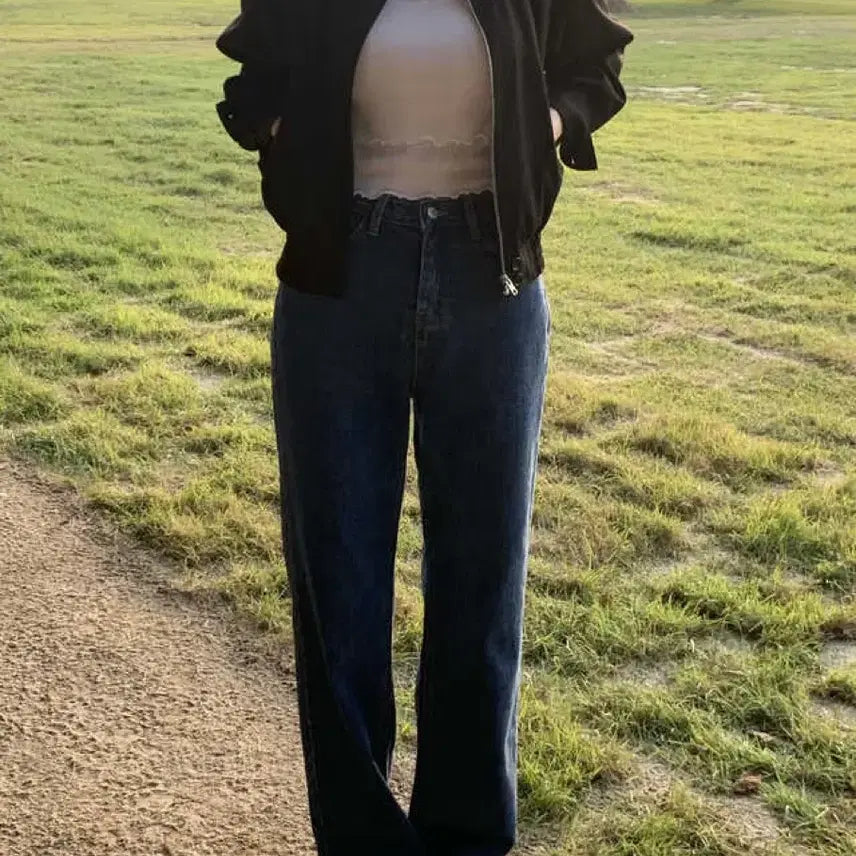 [BUNJANG] Revoir Eto Denim Pants (Long XS) / revoir 르브아 에토 데님팬츠 진청 (롱 XS)