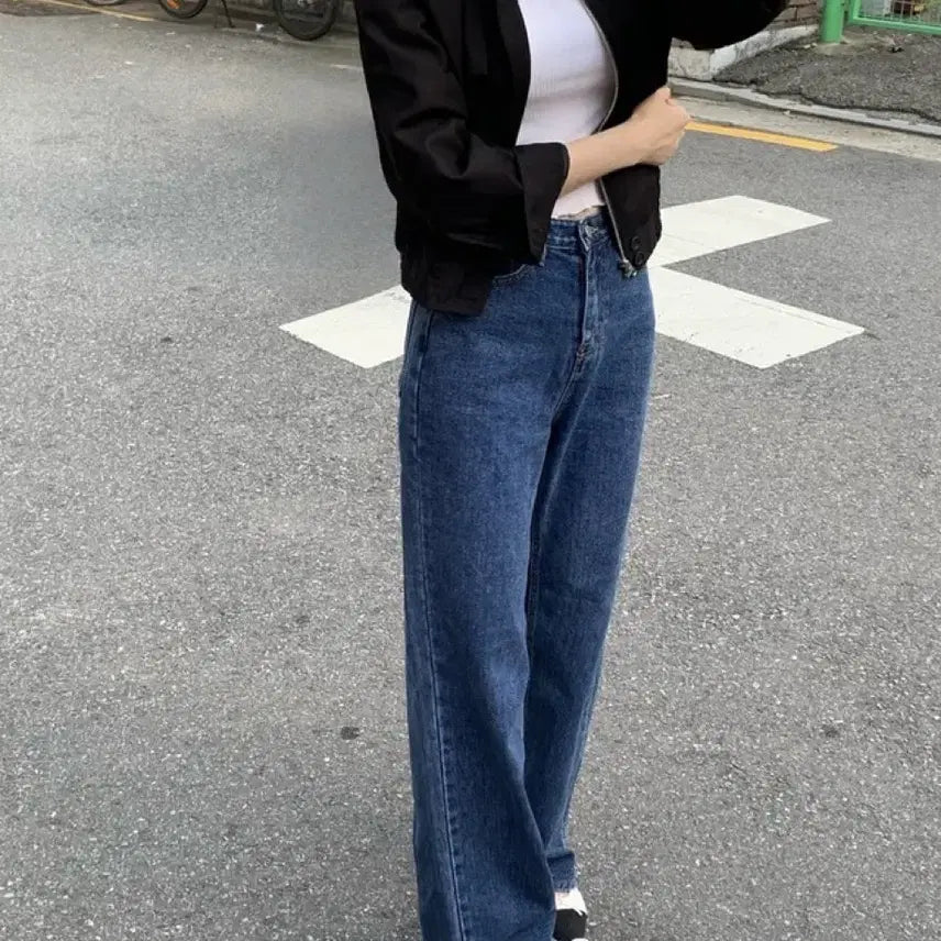 [BUNJANG] Revoir Eto Denim Pants (Long XS) / revoir 르브아 에토 데님팬츠 진청 (롱 XS)