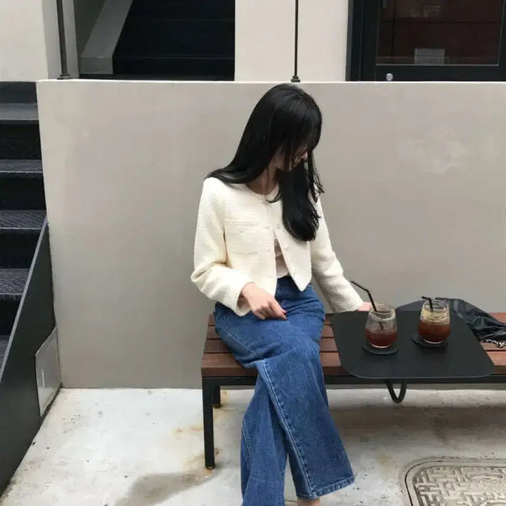 [BUNJANG] Revoir Eto Denim Pants (Long XS) / revoir 르브아 에토 데님팬츠 진청 (롱 XS)