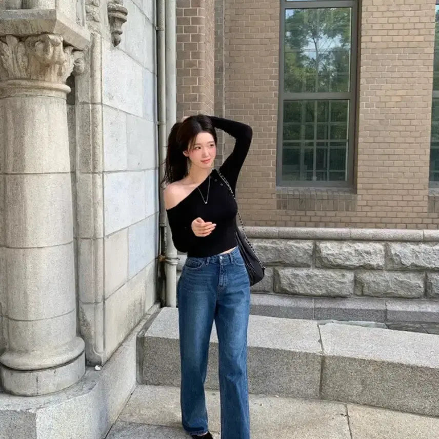 [BUNJANG] Revoir Eto Denim Pants (Long XS) / revoir 르브아 에토 데님팬츠 진청 (롱 XS)